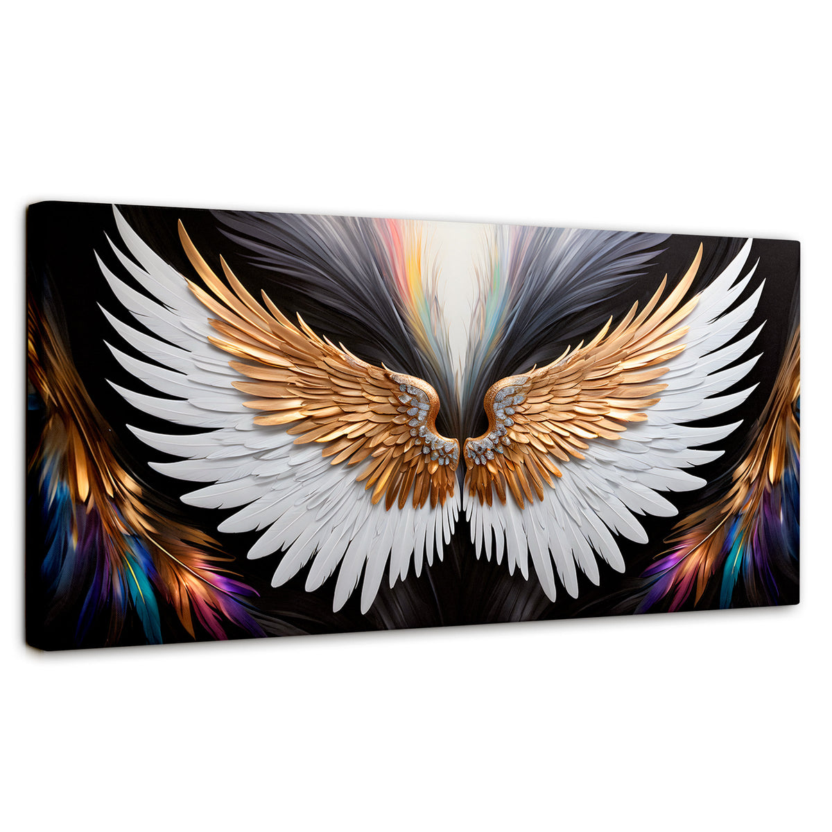 Cuadros Decorativos Canvas Revolution | Alas Vuelo Mistico | Panoramico | Portada | Marco SinMarco