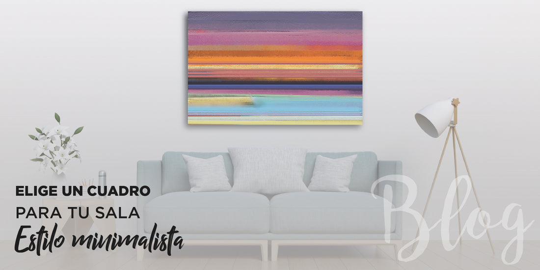 Tendencias en cuadros para salas minimalistas
