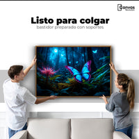 Cuadros Decorativos Canvas Revolution | Alas Brillantes | Colgar