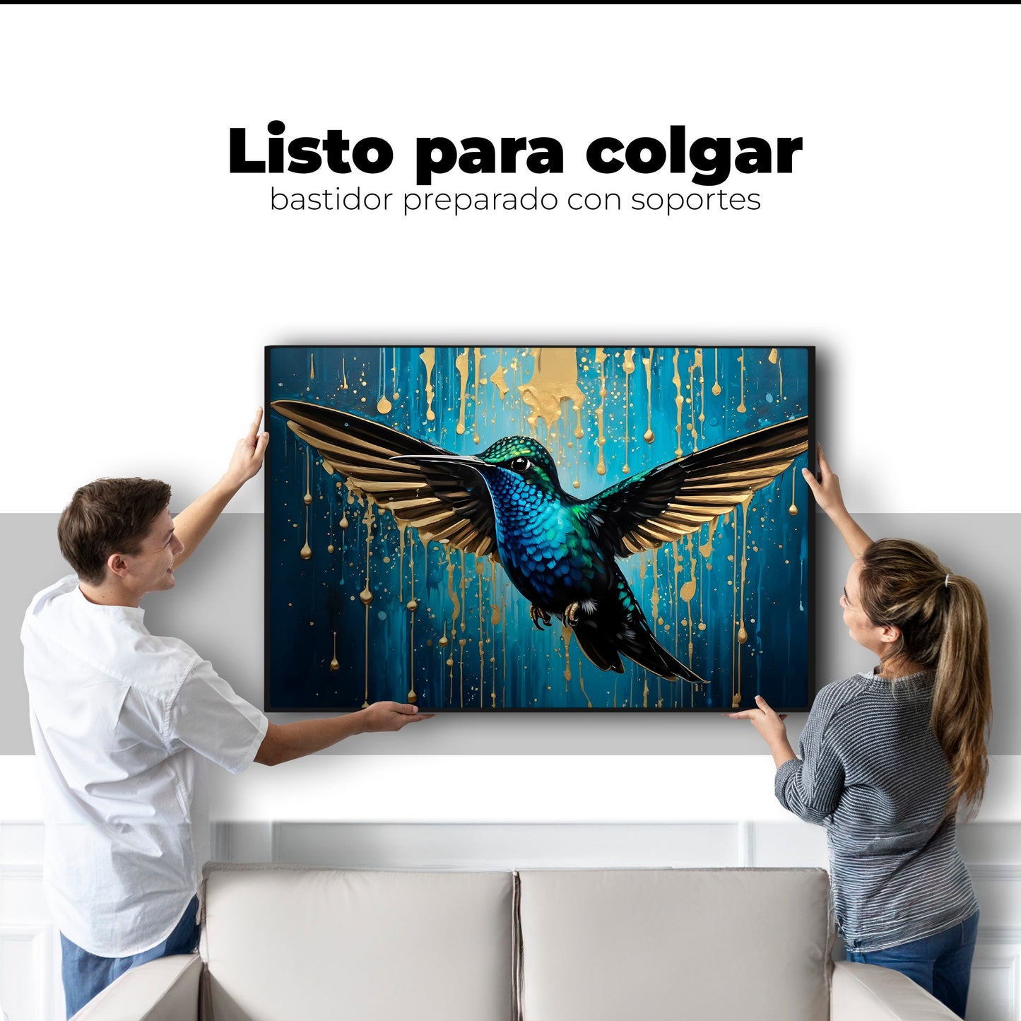 Cuadros Decorativos Canvas Revolution | Alas Celestiales | Colgar