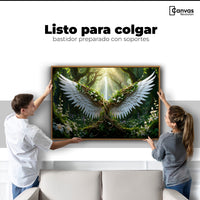 Cuadros Decorativos Canvas Revolution | Alas De La Jungla | Colgar