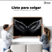 Cuadros Decorativos Canvas Revolution | Alas Esplendidas | Colgar