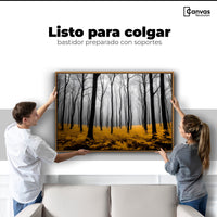 Cuadros Decorativos Canvas Revolution | Amarillo Natural | Colgar