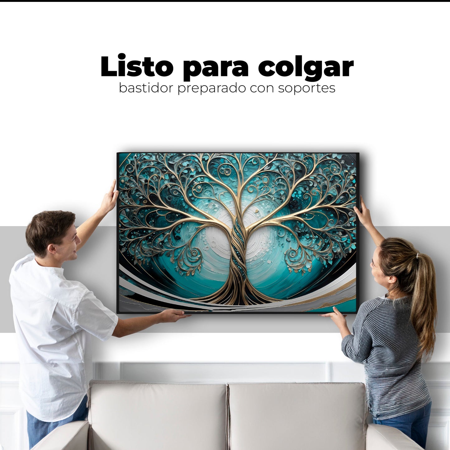 Cuadros Decorativos Canvas Revolution | Arbol Eterno Vivo | Colgar