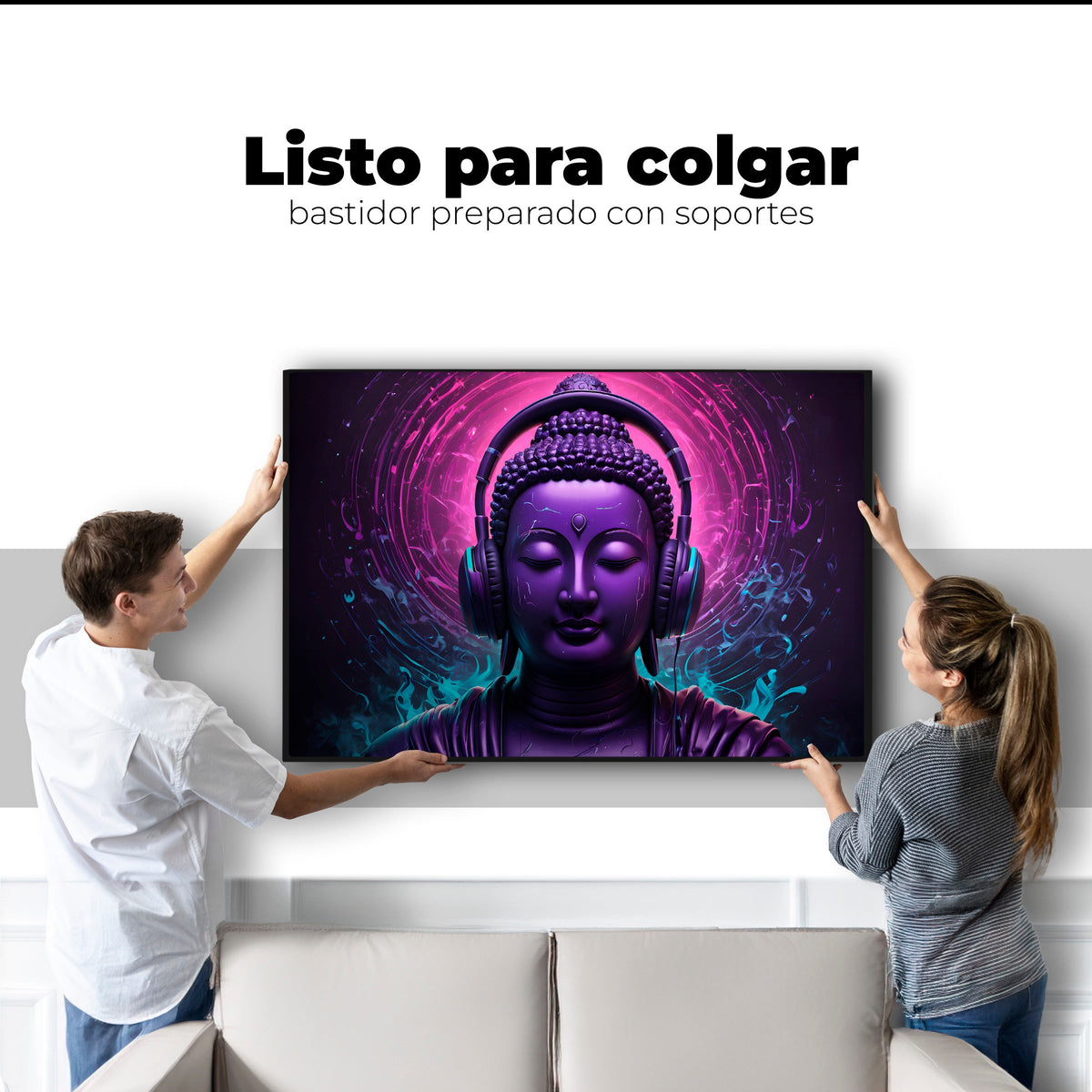 Cuadros Decorativos Canvas Revolution | Armonia Digital | Colgar