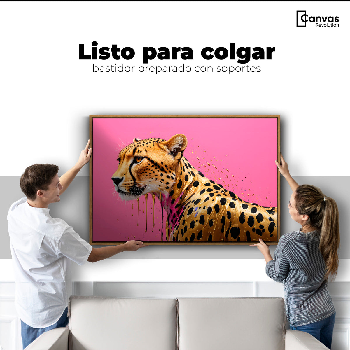 Cuadros Decorativos Canvas Revolution | Belleza Brillante | Colgar