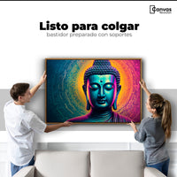 Cuadros Decorativos Canvas Revolution | Buda Sobre Universo | Colgar