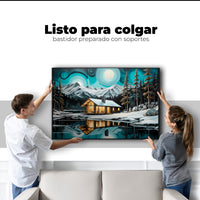 Cuadros Decorativos Canvas Revolution | Cabana Y Reflejo | Colgar
