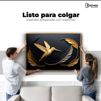Cuadros Decorativos Canvas Revolution | Colibri Brillante | Colgar