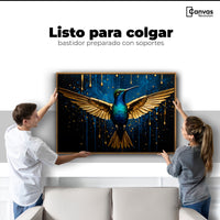 Cuadros Decorativos Canvas Revolution | Colibri Destellos | Colgar