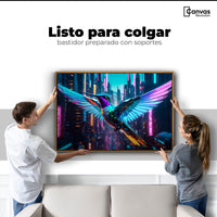 Cuadros Decorativos Canvas Revolution | Colibri Estelar | Colgar
