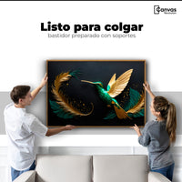 Cuadros Decorativos Canvas Revolution | Colibri Magico | Colgar