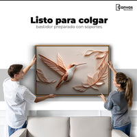 Cuadros Decorativos Canvas Revolution | Colibri Reluciente | Colgar
