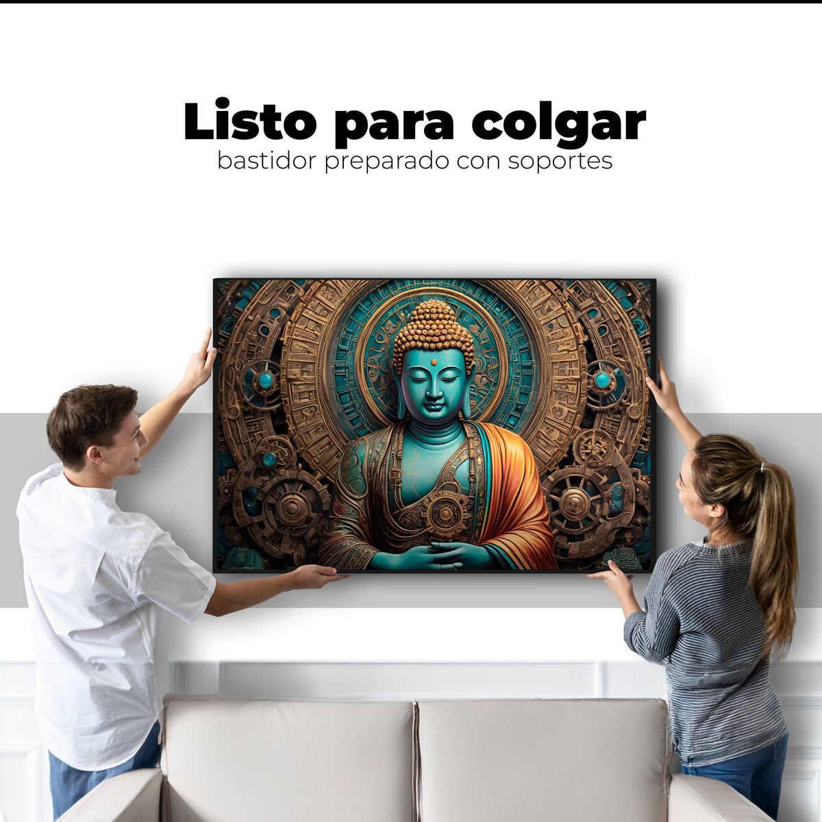 Cuadros Decorativos Canvas Revolution | Concentracion Zen | Colgar