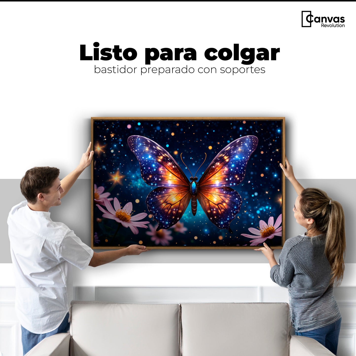 Cuadros Decorativos Canvas Revolution | Danza Brillante | Colgar