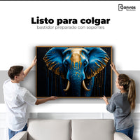 Cuadros Decorativos Canvas Revolution | Elefante Celestial | Colgar