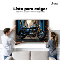 Cuadros Decorativos Canvas Revolution | Elegancia Cromatica | Colgar