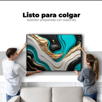 Cuadros Decorativos Canvas Revolution | Elegancia Fluida | Colgar