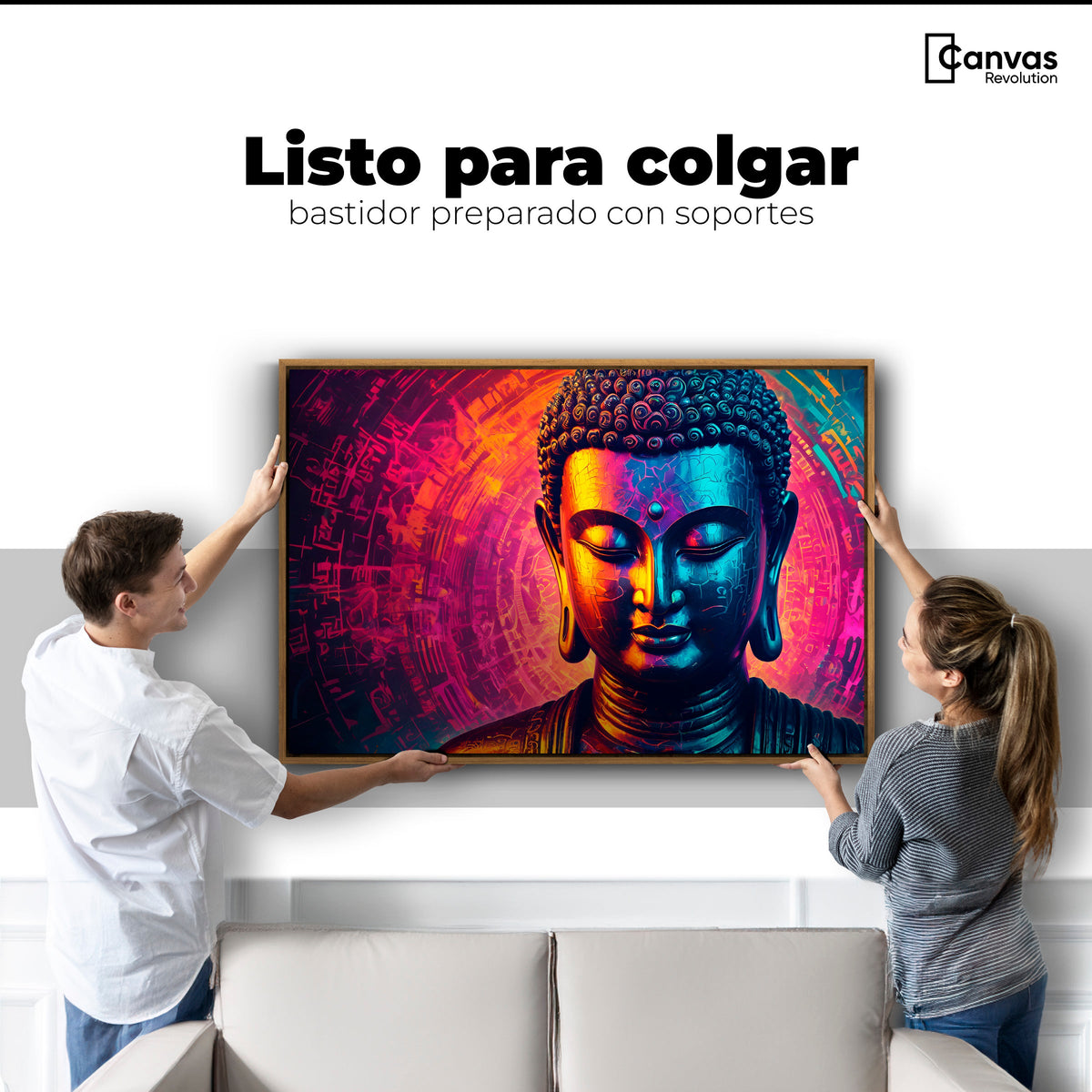 Cuadros Decorativos Canvas Revolution | Equilibrio Interior | Colgar