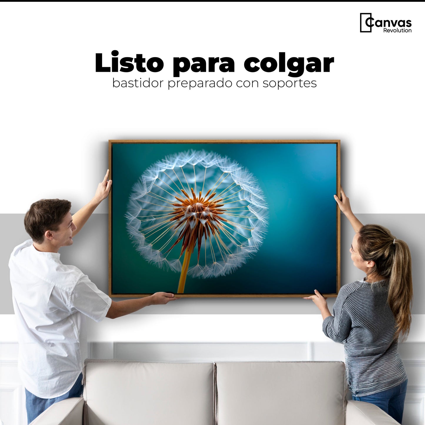 Cuadros Decorativos Canvas Revolution | Esencia Del Viento | Colgar