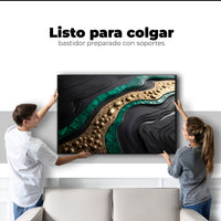 Cuadros Decorativos Canvas Revolution | Espejismo Metalico | Colgar