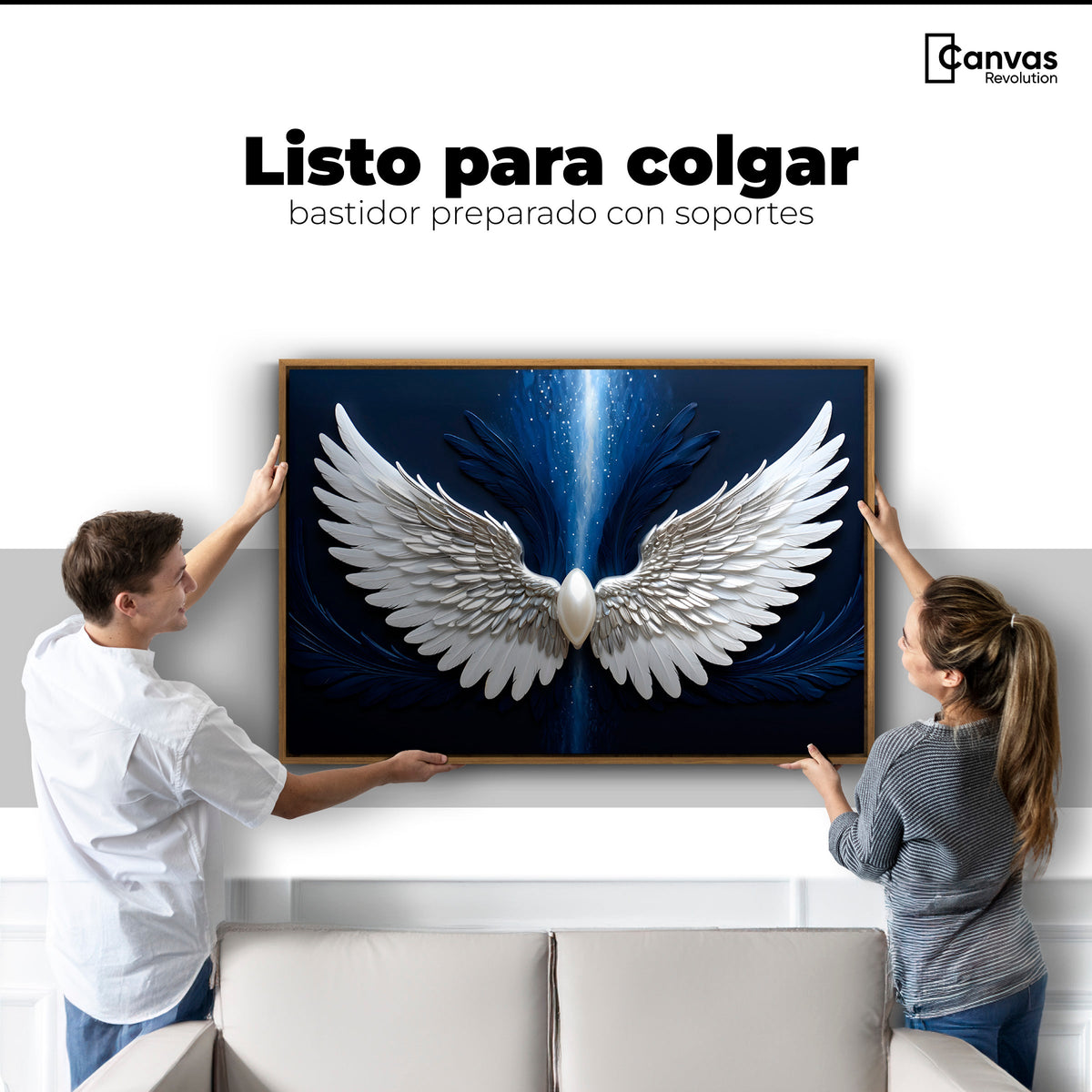 Cuadros Decorativos Canvas Revolution | Espiritu De Vuelo | Colgar
