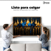 Cuadros Decorativos Canvas Revolution | Esplendor Dorado | Colgar