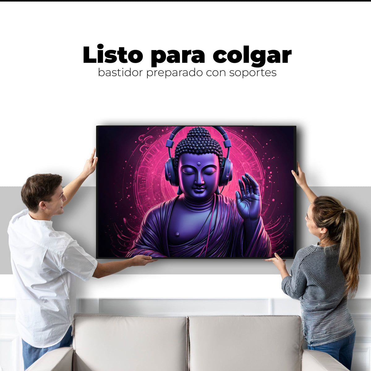 Cuadros Decorativos Canvas Revolution | Fusion Espiritual | Colgar