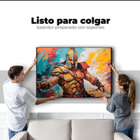 Cuadros Decorativos Canvas Revolution | Lucha Espartana | Colgar
