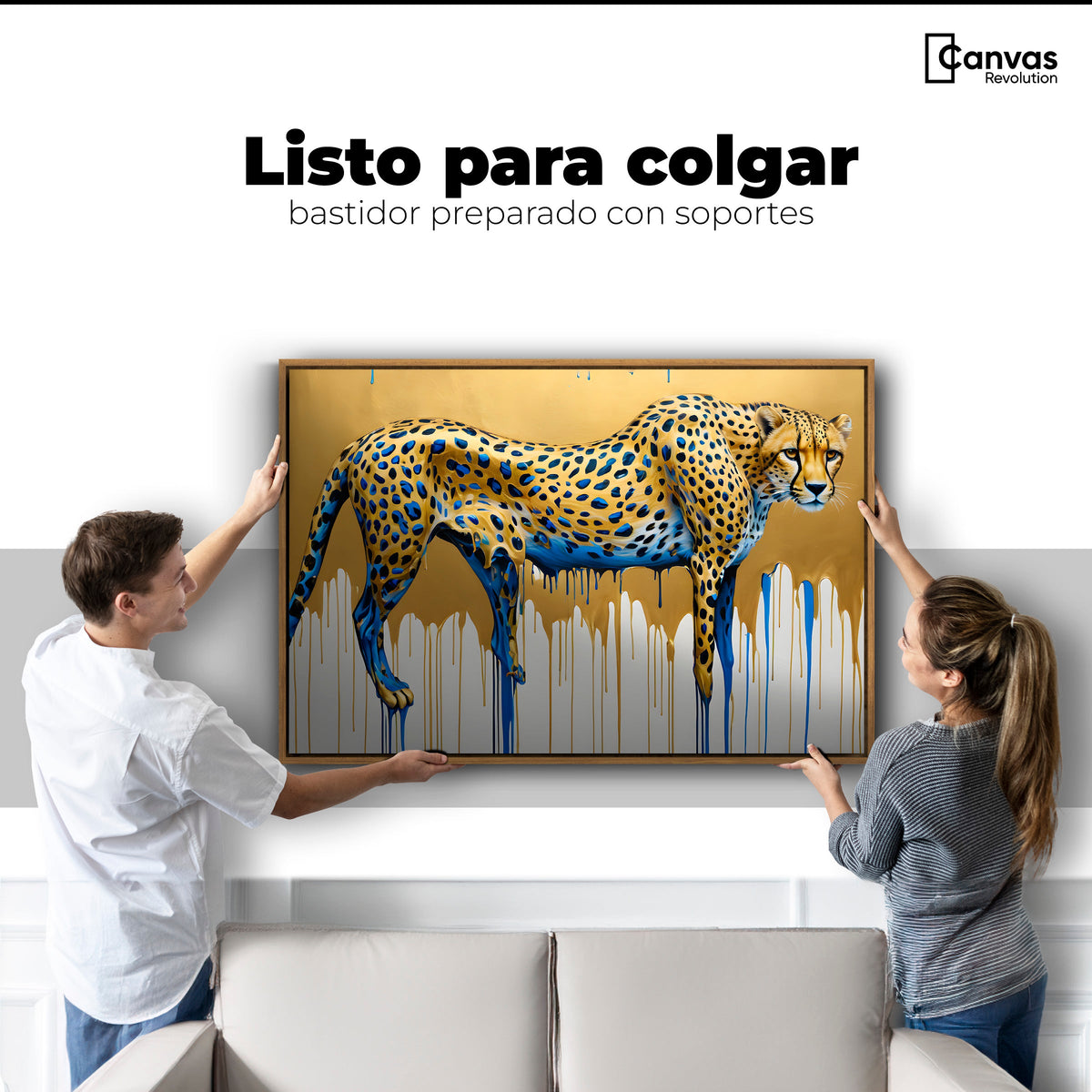 Cuadros Decorativos Canvas Revolution | Majestad Derretida | Colgar
