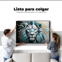 Cuadros Decorativos Canvas Revolution | Mirada De Leon | Colgar
