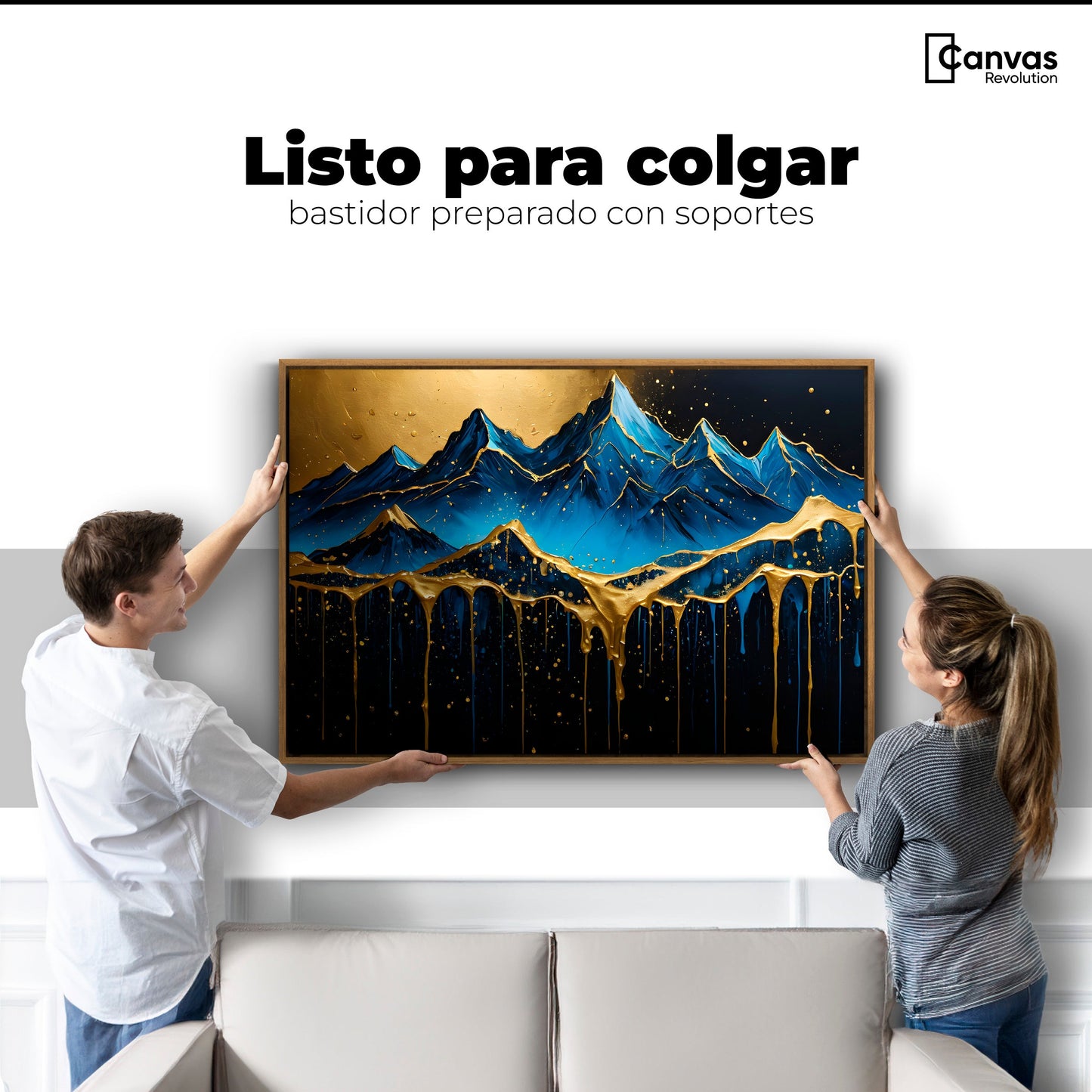 Cuadros Decorativos Canvas Revolution | Montana Celestial | Colgar