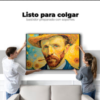 Cuadros Decorativos Canvas Revolution | Nocturno De Girasol | Colgar