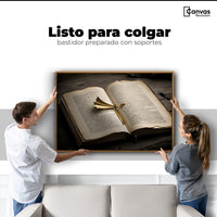 Cuadros Decorativos Canvas Revolution | Oro Entre Letras | Colgar