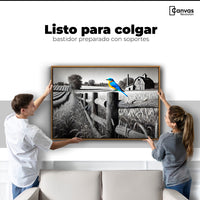 Cuadros Decorativos Canvas Revolution | Pajaro En Reposo | Colgar