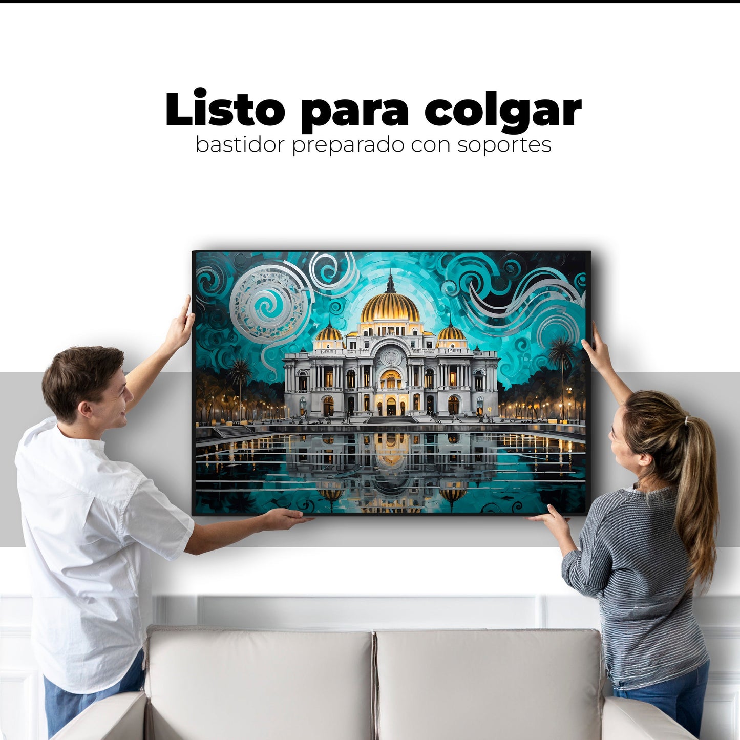 Cuadros Decorativos Canvas Revolution | Palacio De Luz | Colgar