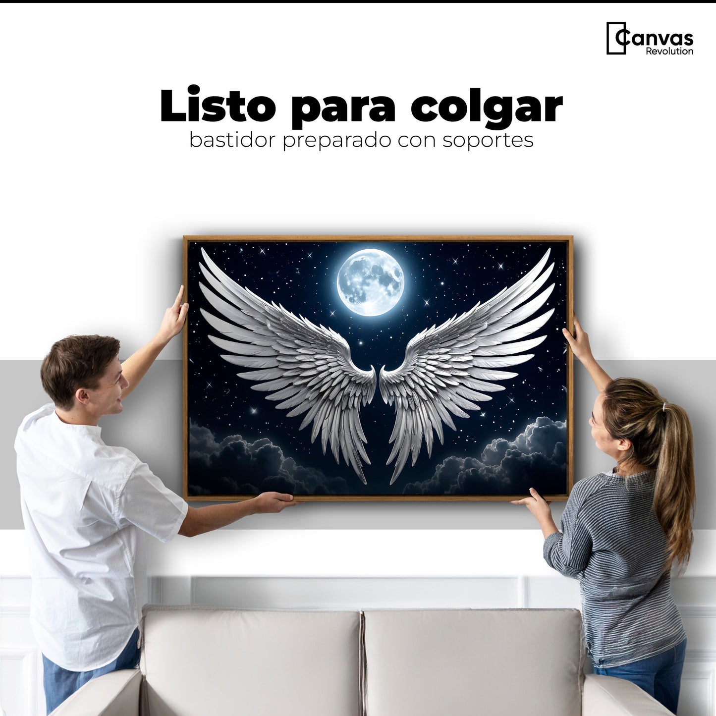 Cuadros Decorativos Canvas Revolution | Plumas Del Alma | Colgar