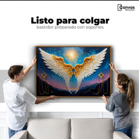 Cuadros Decorativos Canvas Revolution | Plumas Eternas | Colgar