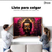 Cuadros Decorativos Canvas Revolution | Reflejos Oro Rosa | Colgar