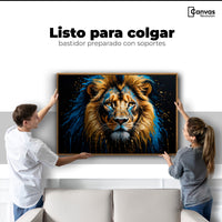 Cuadros Decorativos Canvas Revolution | Rey Majestuosidad | Colgar