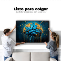 Cuadros Decorativos Canvas Revolution | Sipnasis Dorada | Colgar