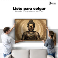 Cuadros Decorativos Canvas Revolution | Trascender Dorado | Colgar
