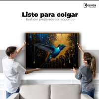 Cuadros Decorativos Canvas Revolution | Travesia Dorada | Colgar