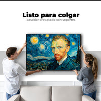 Cuadros Decorativos Canvas Revolution | Van Gogh Estrellado | Colgar