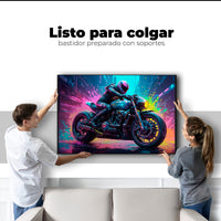 Cuadros Decorativos Canvas Revolution | Velocidad Luminosa | Colgar