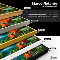 Cuadros Decorativos Canvas Revolution | Colibri Cascadas | ColoresMarco