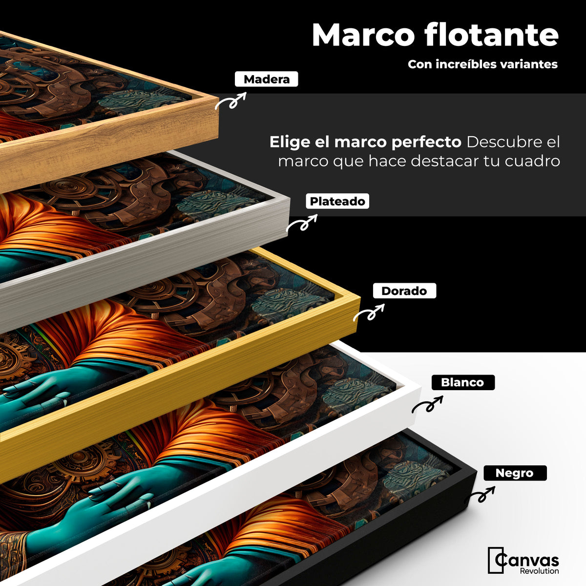 Cuadros Decorativos Canvas Revolution | Concentracion Zen | ColoresMarco