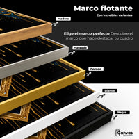 Cuadros Decorativos Canvas Revolution | Diamante Zafiro | ColoresMarco