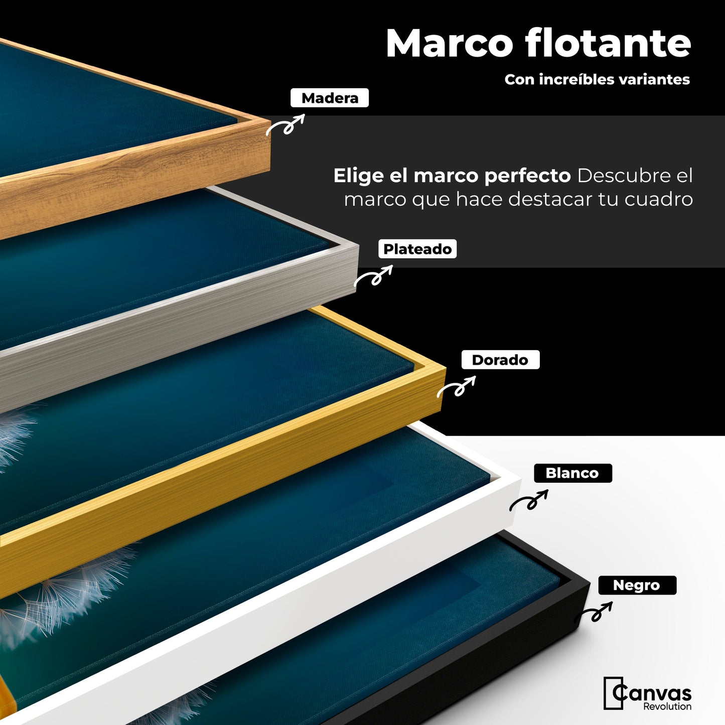 Cuadros Decorativos Canvas Revolution | Esencia Del Viento | ColoresMarco