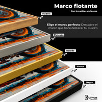 Cuadros Decorativos Canvas Revolution | Esqueletos Pista | ColoresMarco